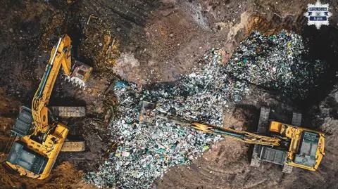 Zorganizowana grupa przestępcza zakopywała odpady przez lata