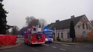 Mieszkaniec nie żyje, strażak ranny