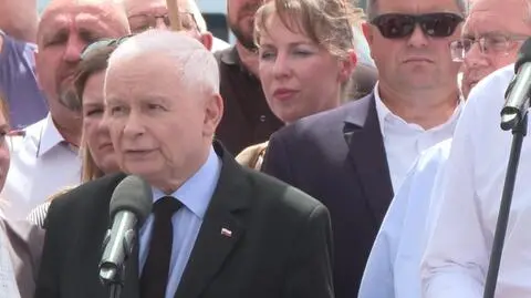 Kaczyński o spotkaniu z Hołownią: że trzeba Polskę "ratować", o tym żeśmy rozmawiali