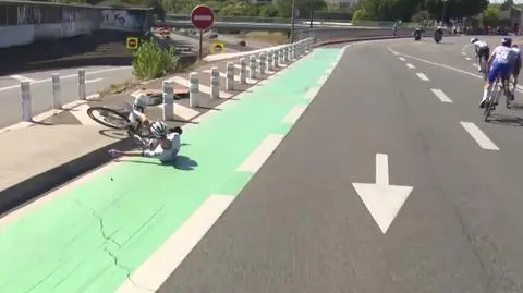 Koszmar mistrza Tour de France i wyjątkowa reakcja rywali