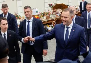 Nawrocki na dożynkach. Dziękował wsi za wygrane wybory