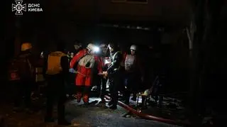 Kijów po kolejnym ataku sił rosyjskich. Zdjęcia z 14 listopada 