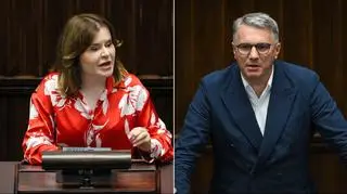 Anna Krupka i Przemysław Wipler