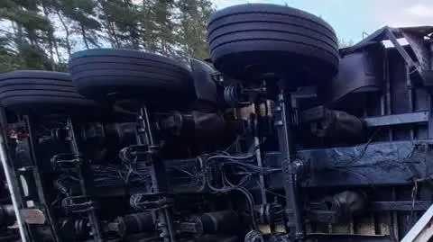 Wypadek na S7 w Gdyni