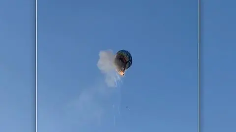 Wypadek balonu w Brazylii