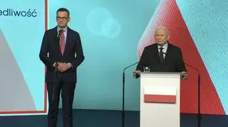 Kaczyński po spotkaniu z Morawieckim: długa rozmowa