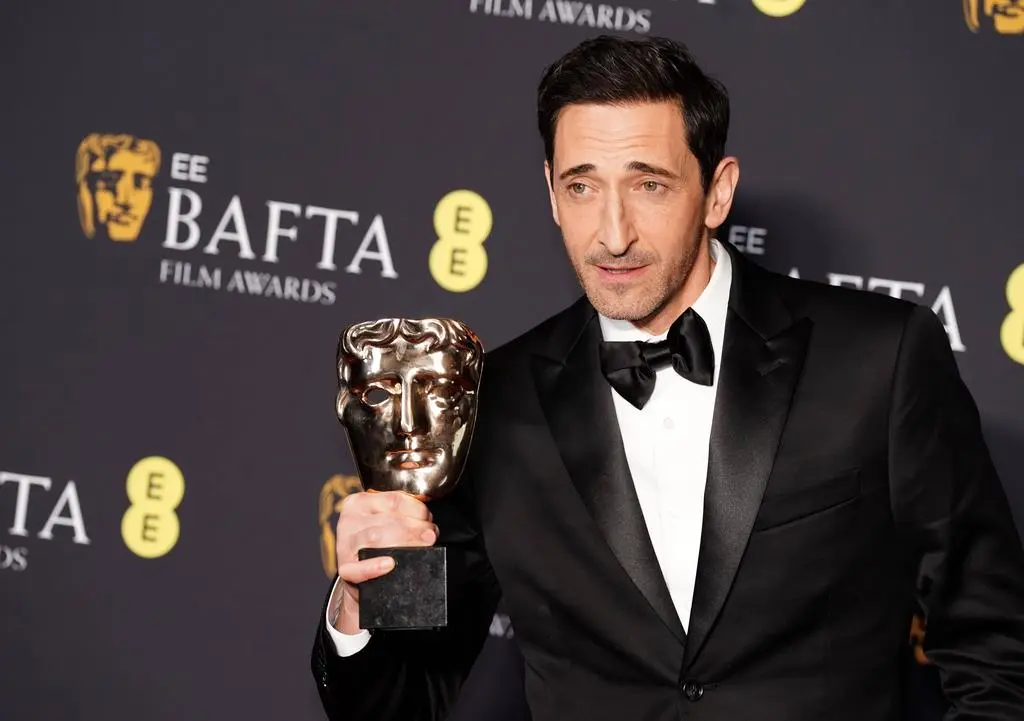 Adrien Brody z nagrodą BAFTA za rolę w "The Brutalist"