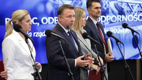 Warszawa, 15.09.2025. Minister spraw wewnętrznych i administracji Marcin Kierwiński