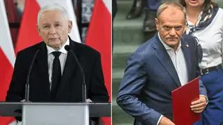 Oświadczenie Kaczyńskiego, deklaracja Tuska. Pierwsze komentarze