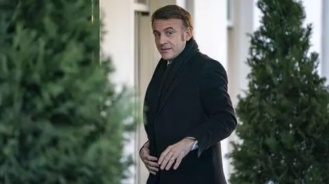 Emmanuel Macron przyjechał do Białego Domu