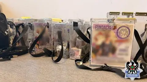 Policja przerwała fikcyjną akcję charytatywną