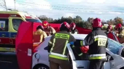 W wypadku zginął kierowca opla