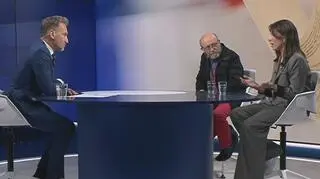 Klaudia Nowak i Artur Barciś w "Faktach po Faktach"