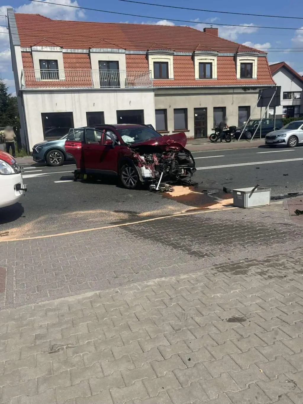 Wypadek w Andrespolu
