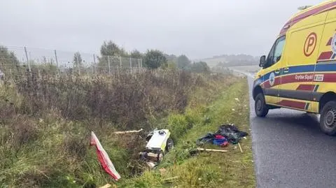 30-latek potrącił mężczyznę i próbował zatrzeć ślady