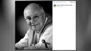 Maciej Małek nie żyje. Aktor miał 86 lat.