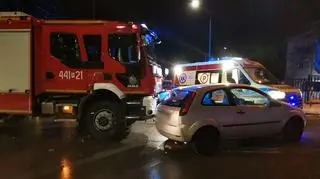 Strażacy jechali na sygnale do pożaru