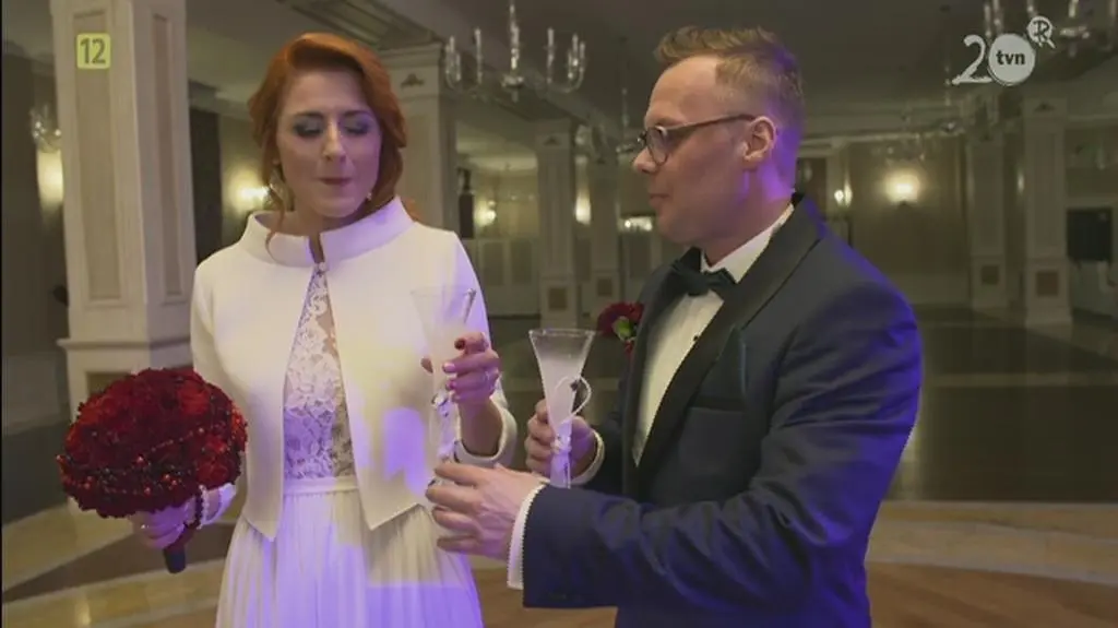 W szóstym odcinku odbyło się wesele Pauliny i Krzysztofa