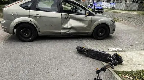 Kolejny wypadek z udziałem kierujacego hulajnogą elektryczną w Gorzowie
