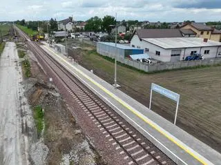 Wyremontowany fragment linii kolejowej Nasielsk-Toruń Wschodni