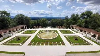 Ogrody przypałacowe w kompleksie pałacowo-ogrodowym w Kamieńcu Ząbkowickim