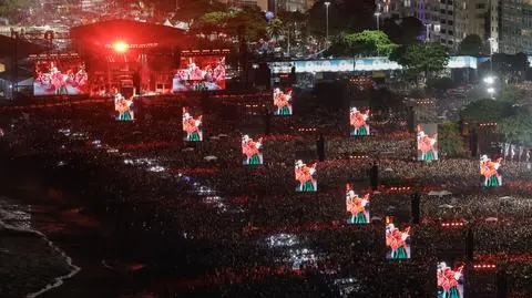 koncert Lady Gagi na Copacabana Beach