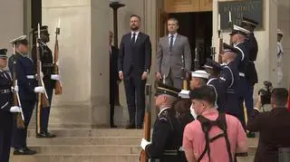 Kosiniak-Kamysz i Hegseth w Pentagonie