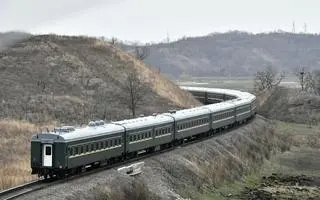 Pociąg Kim Dzong Una (zdjęcie z kwietnia 2019 roku)