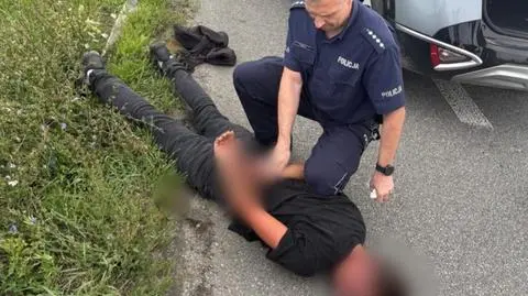 34-latek ukrywał się w polach, kilka kilometrów od zakładu pracy