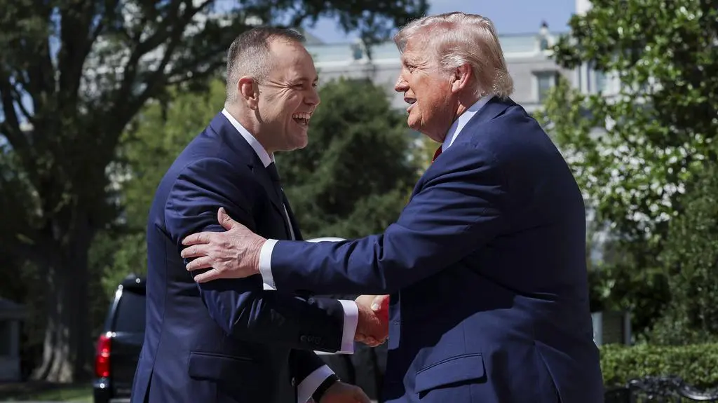 Karol Nawrocki i Donald Trump w Waszyngtonie