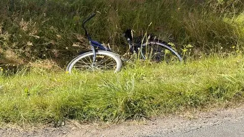 Potrącenie 13-letniego rowerzysty