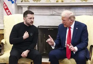 "Żenujące widowisko", "najlepszy dzień dla Putina". Światowe media o kłótni w Białym Domu