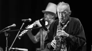 Michał Urbaniak na wydarzeniu Memorial to Miles w trakcie Targów Kielce Jazz Festival 2024