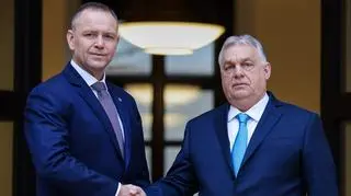 Udział "odwołany", brak materiałów. Kulisy wizyty Nawrockiego u Orbana