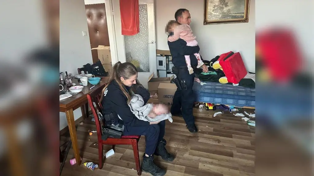 Policjanci nie mogli znaleźć opieki dla dzieci 