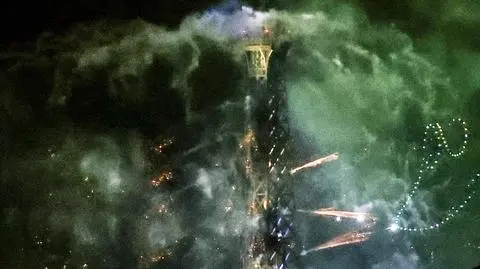 Pokaz fajerwerków w Paryżu