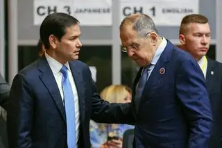 Rubio i Ławrow na szczycie ASEAN