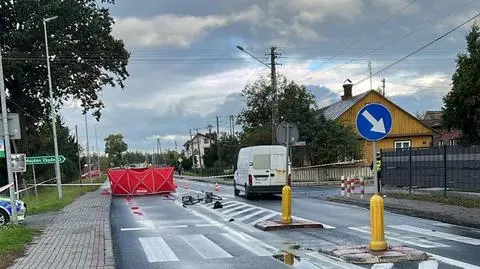 W wypadku zginął rowerzysta 