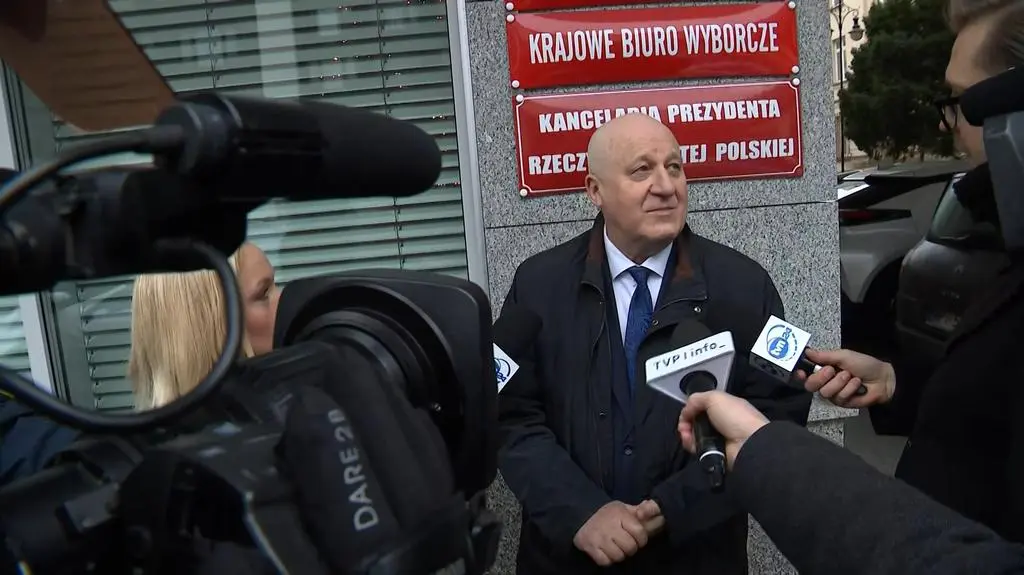 Przewodniczący PKW Sylwester Marciniak 