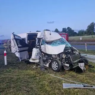 Wypadek w powiecie ryckim