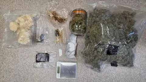 Ponad półtora kilograma narkotyków zabezpieczonych przez policję