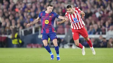 Lewandowski gra z Atletico