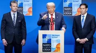 Donald Trump na szczycie NATO