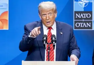 Trump o Izraelu, Iranie i "fake newsach"