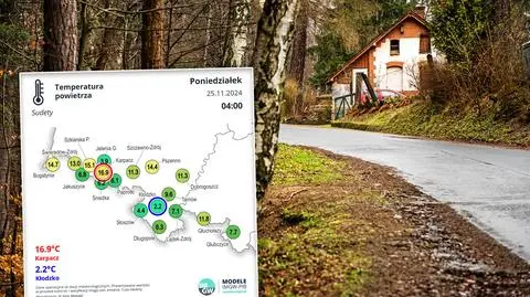 "Sensacja pogodowa". Ponad 18 stopni przed wschodem słońca