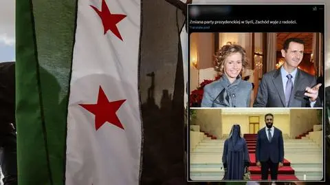 "Para prezydencka nowej Syrii"? Kim jest ta kobieta