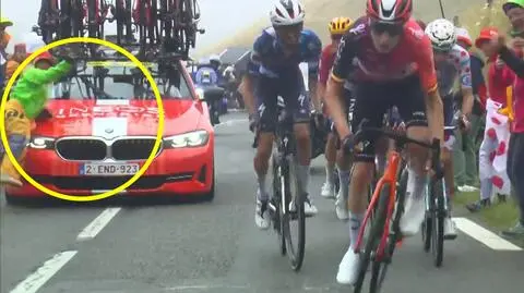 Samochód jednej z ekip potrącił kibica. Rekordowa kara dla kierowcy