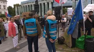 Protesty przed Sądem Najwyższym