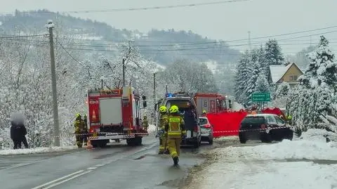 Wypadek śmiertelny w Mszanie Górnej
