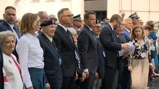 81. rocznica Powstania Warszawskiego. Uroczystości w Parku Wolności